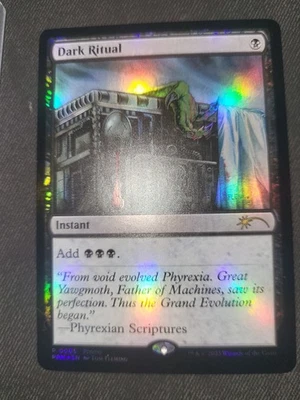 MTG DARK RITUAL FOIL ENGLISH Graphic Novel Promo NM 005 Destroy All Humans  - Image 1 of 3
