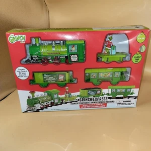 Dr. Seuss The Grinch Express Train Set 12-teilig Licht & Sound WEIHNACHTEN XMAS - Bild 1 von 12