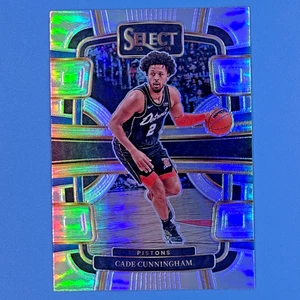 Cade Cunningham 2023-24 Panini Select Silver Prizm #26 - Pistones - Imagen 1 de 4