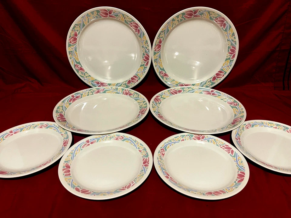 Corelle Barbados (8 Piece Set) Of 4 Dinner 10 1/4" & 4 Dessert 7 1/4" Plates - Image 1 of 1