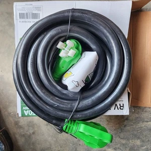 50 Amp 25 Foot RV Power Cord, 14-50P to SS2-50R Generator Extension Cord - Bild 1 von 3