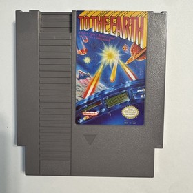 To The Earth Cartridge Only - Nintendo NES - Tested & WORKS