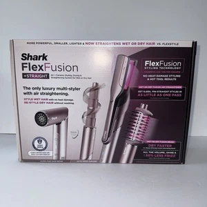 Shark Flex Fusion + Straight 240814 Multi-Styler Wet/Dry Hair * New/SEALED Box - Picture 1 of 3