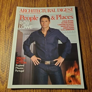 Architectural Digest Magazine Nov 2010 Rob Lowe C.C. Sabathia Special Hotels - Picture 1 of 5