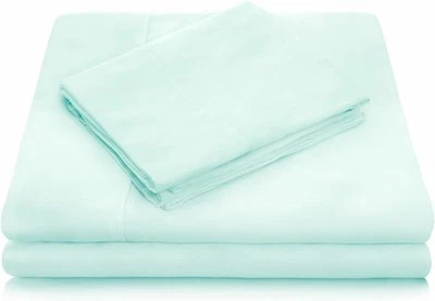 Malouf Tencel Eco-Friendly Botanical Fiber 300 Thread Bed Sheets (Queen/ Opal) - Image 1 of 3