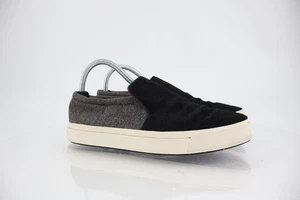 Vince Blair Loafer Damengröße 9 Slipper schwarz grau Kalbshaar Fell Wolle - Bild 1 von 15