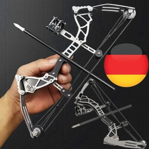 Mini Compound Bogen Pfeil 9.5 Zoll Bogenschießen Kinder Sport Spiele Zielpapier - Bild 1 von 19
