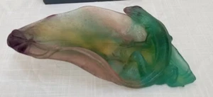 DAUM FRANCE GRAND LEZARD NATURE 01764 - Picture 1 of 10