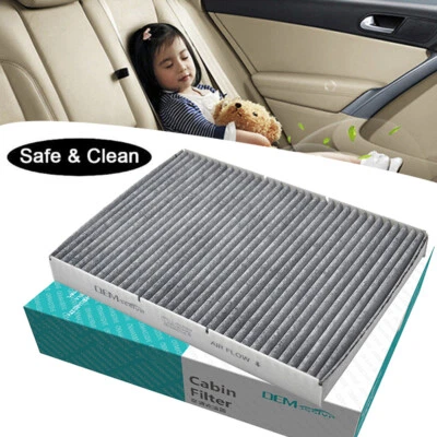 Car Pollen Cabin Air Filter 1J0819644A For Audi A3 TT VW Golf Beetle Caddy Jetta - Image 1 of 4