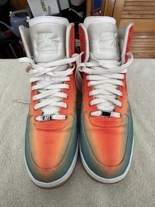 Nike Lunar Force 1 High Light Crimson/Turbo Green Size 12 - Picture 1 of 12