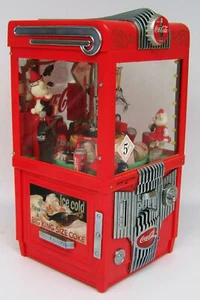 VINTAGE 1997 COCA COLA COIN BANK ENESCO ARCADE MACHINE CRANE CLAW TOY GRABBER - Picture 1 of 10