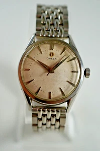 1958 Omega Seamaster Cal. 284 Men's Watch 35MM Manual Wind Runs - Picture 1 of 24