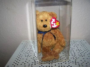 Ty Beanie Baby Fuzz Bear With Tag Errors - Picture 1 of 4