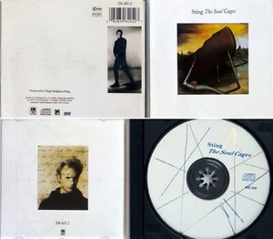 STING *VG+* "SOUL CAGES" 1991 A&M CD WEST GERMAN IMPORT PRESSING - Picture 1 of 1
