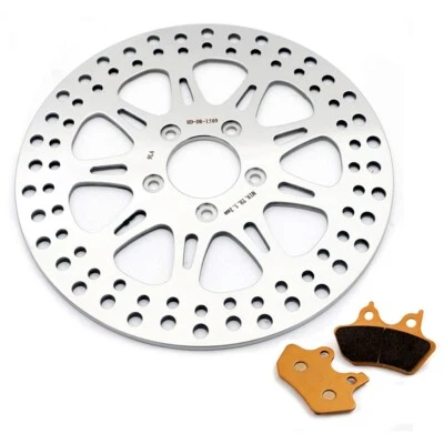 Rear 11.5" Brake Rotor Pads for Harley Touring Electra Glide Road King 2000-2007 - Image 1 of 4