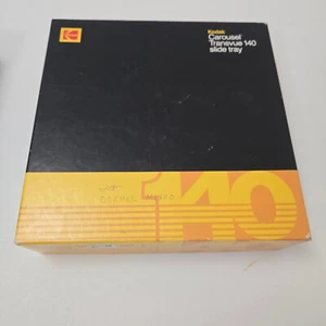 Kodak Carousel Transvue 140 Slide Tray in Original Box- Vintage - Picture 1 of 5