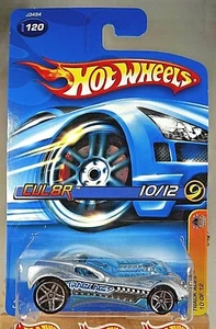 2006 Hot Wheels #120 Track Aces 10/12 CUL8R Silver w/Chrome Pr5 Spoke Wheels - Picture 1 of 4