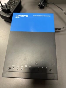 Linksys Lrt224 Business Dual Wan Gigabit VPN Router - Foto 1 di 3