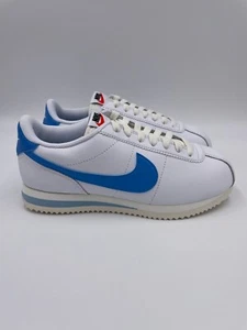 Nike Cortez Damenschuhe weiß/babyblau - Bild 1 von 8