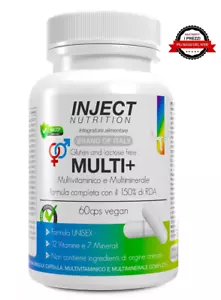 MULTI+ di Inject integratore alimentare di Vitamine e Minerali ad alto dosaggio - Imagen 1 de 1