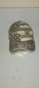 Mütze Kappe Canvasback patriotisch Tarnmuster verstellbarer Riemen hinten Osfm - Bild 1 von 7