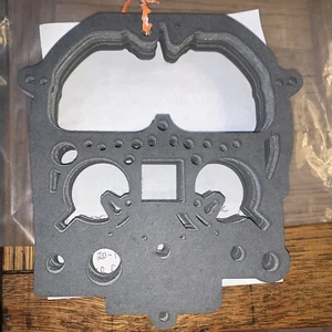 2pcs New Rochester Quadrajet Bowl Cover Air Horn Top Gasket G972 20-1991 Part - Picture 1 of 6