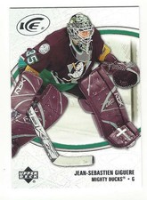 JEAN-SEBASTIEN GIGUERE 2004-05 Upper Deck Ice #3 NM-MT Anaheim Ducks  