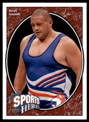 2008 Upper Deck Heroes #258 Rulon Gardner - Image 1 of 2