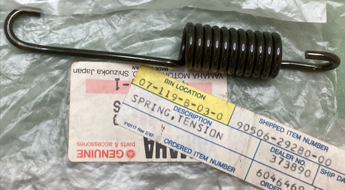 NEW GENUINE YAMAHA 90506-29280-00 SPRING TENSION STAND FOOTREST | eBay