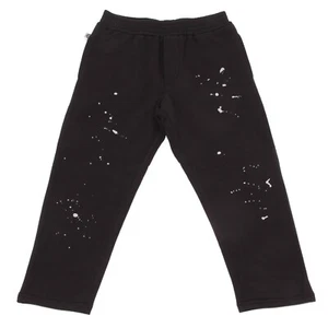 7067S pantalone tuta bimbo ARMANI JUNIOR nero tracksuit pant kid - Picture 1 of 4