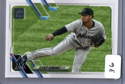 2021 Topps Update Series - Elieser Hernandez #US168 - Image 1 of 2