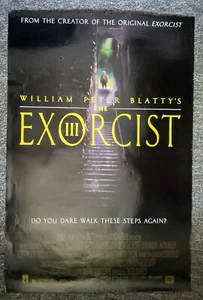 Póster de una hoja de horror de George C Scott de William Peter Blatty de Exorcista III 1990 - Imagen 1 de 1