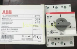1PC ABB circuit breaker MS325-2.5 current MS325 1.6-2.5A NEW - Bild 1 von 1