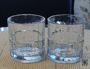 Anchor Hocking Tartan 3-1/2" Klar Doppel Altmodische Brille 10oz. 2er Set - Bild 1 von 5