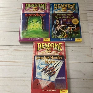 DEADTIME STORIES Lot of 3 Books by A.G. Cascone Troll Books #9, 10, 12 - Picture 1 of 8