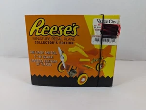 Reese's Pedal Plane Die-Cast Metal 1998 Xonex Limited Edition NIP Vintage - Picture 1 of 5