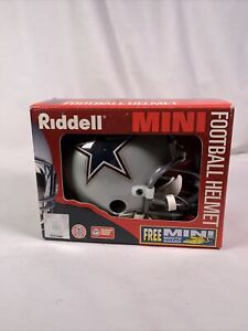 1996 NFL Riddell Mini Football Helmet Dallas Cowboys w/Mini Mouth Guard