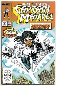 Captain Marvel Comic November 1989 # 1 Giant Sized Special *FREE UK SHIPPING - Picture 1 of 6