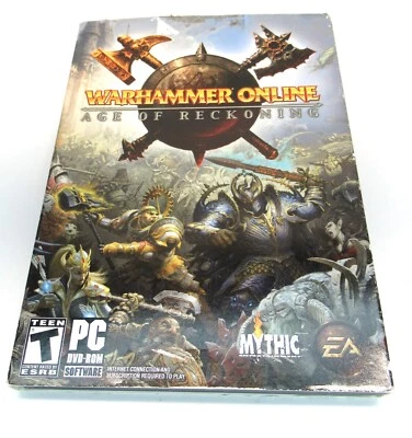 EA Warhammer Online: Age of Reckoning Video Game (PC DVD-ROM 2008) Mythic Game - Image 1 of 4