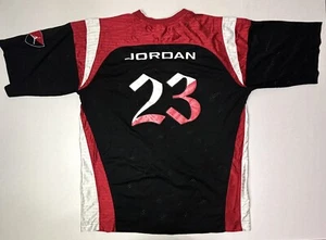 VTG Nike Air JUMPMAN MENS JORDAN 23 Jersey LARGE Football Net Rugby RARE EUC - Picture 1 of 11