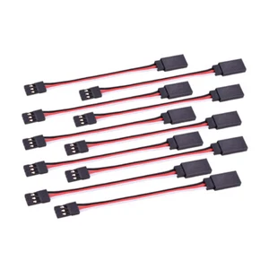 10Pcs 100mm Servo Extension Lead Wire Cable For RC Futaba JR Male to Female - Picture 1 of 10