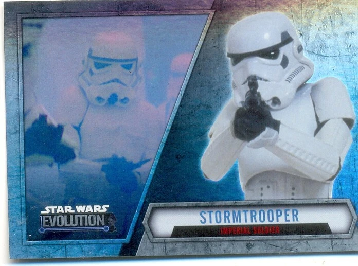 2016 Star Wars Evolution Silver Parallel Card 69 - STORM TROOPER - Image 1 of 1