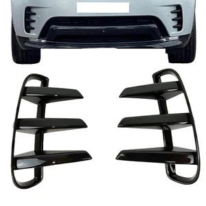 5 hojas de parachoques delanteras Land Rover Discovery dedos negros brillantes negro para 2021+ - Imagen 1 de 17