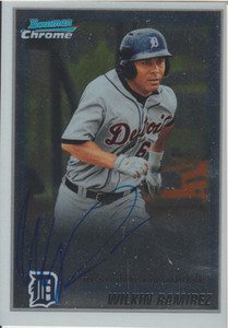 Wilkin Ramirez 2010 Topps Bowman Chrome RC rookie autograph auto card BCP191