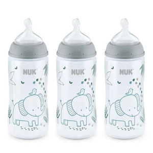 NUK Smooth Flow Anti-Colic Bottle, 10 oz, 3 Pack, 0+ Months - Picture 1 of 4