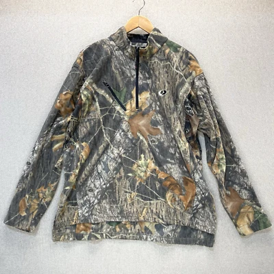 Chaqueta polar Mossy Oak APX Fusion para hombre grande soporte de árboles camuflaje caza Foto 1 de 4