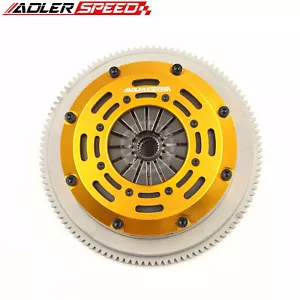 ADLERSPEED Race Clutch Twin Disc & Flywheel for 1999-2000 Nissan Silvia S15 2.0L - Picture 1 of 4