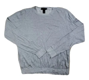 Bloomingdales Men's Store XL Linen Cotton Sweater Gray Soft Knit Casual - Picture 1 of 8