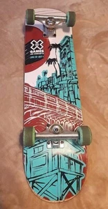 XGames 2012 LA Skateboard 8" deck Independent Trucks Orbs Wheels Complete NICE - Picture 1 of 14