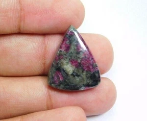 Top 100% Natural Eudialyte Gemstone Cabochon Loose For Jewelry 22 Cts. ME-3730 - Picture 1 of 5